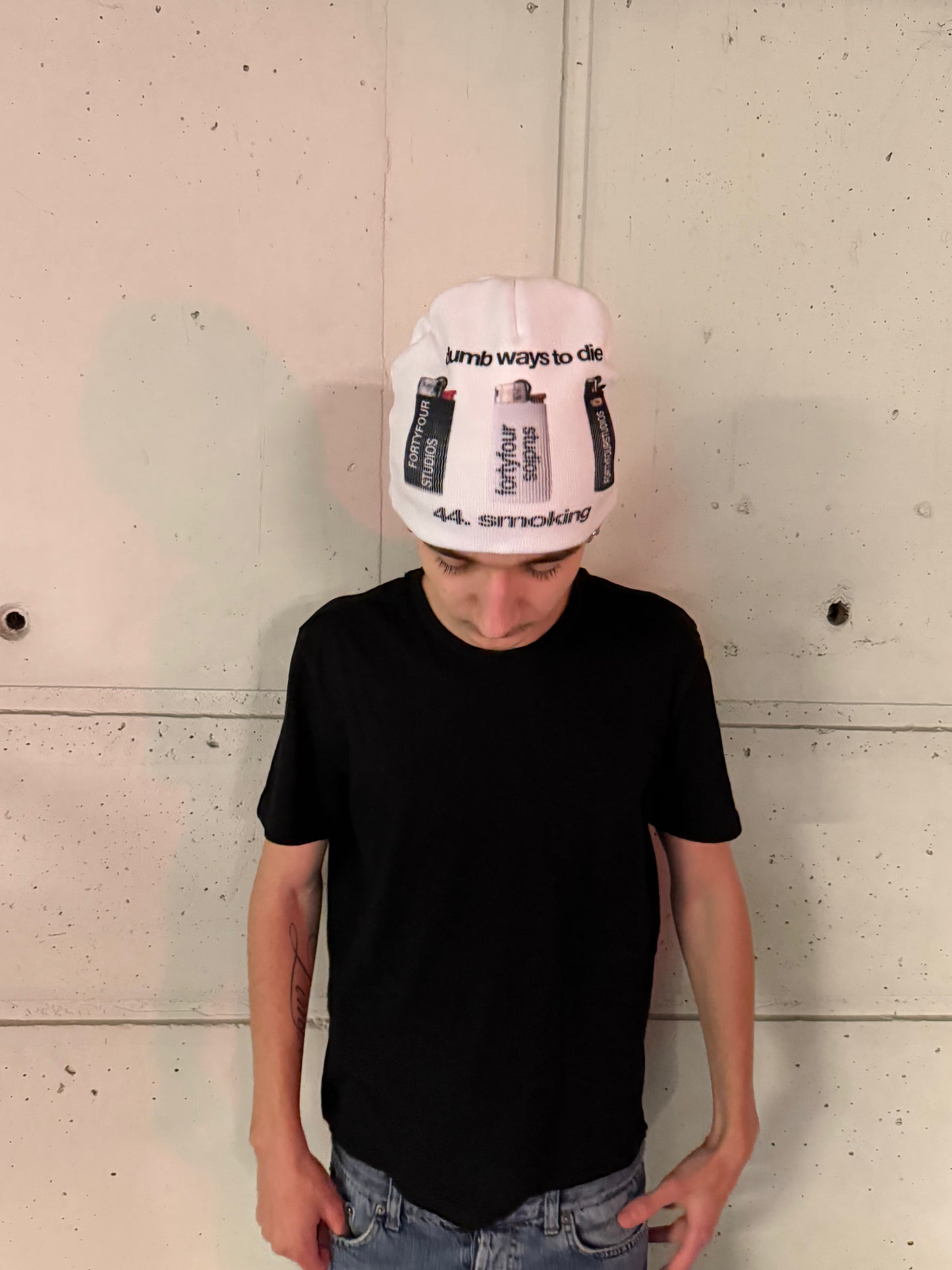 "dumb ways to die" beanie