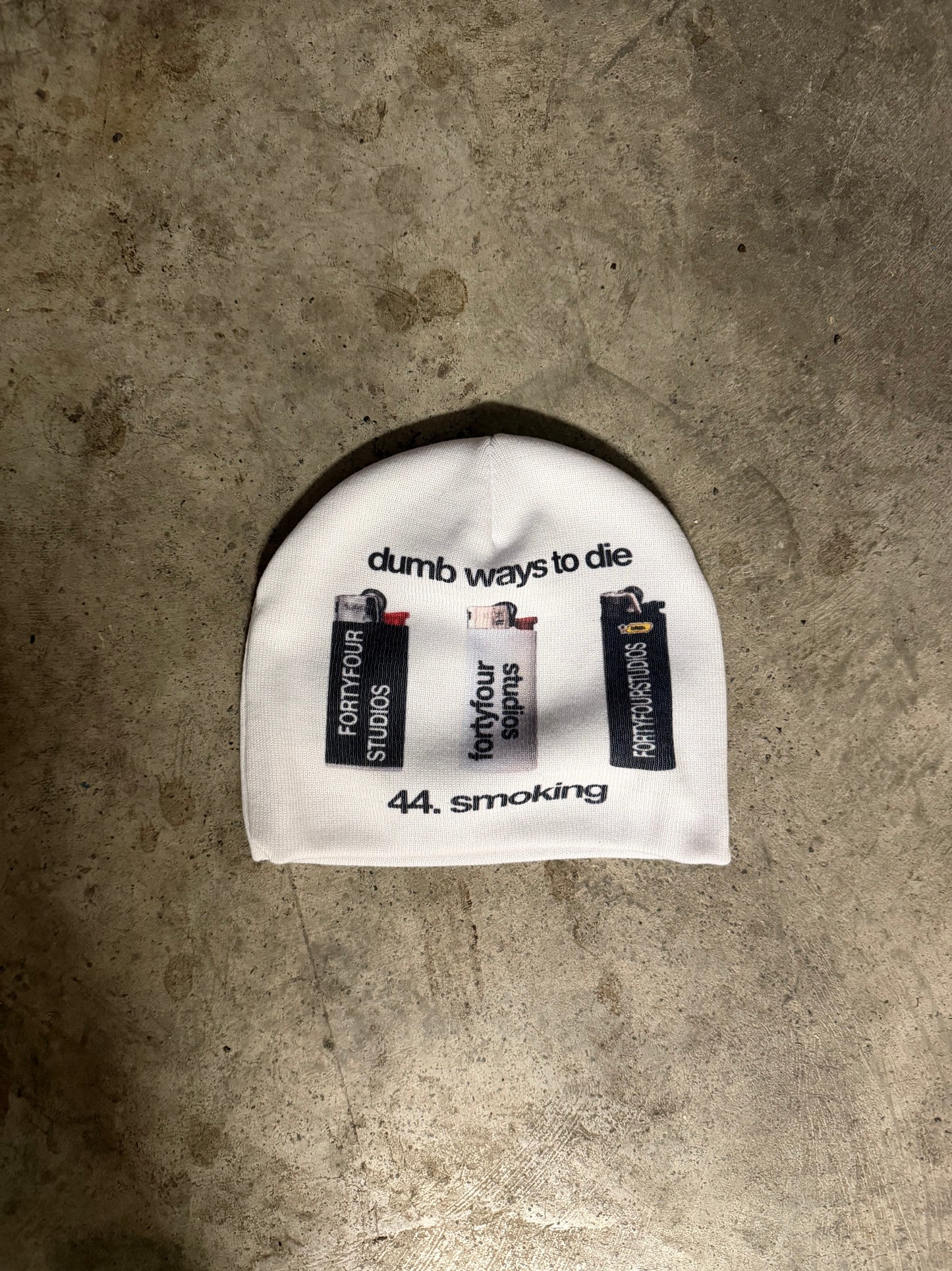 "dumb ways to die" beanie